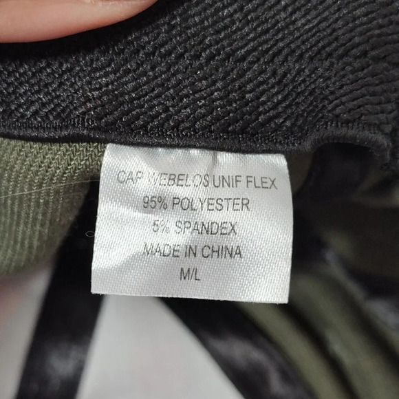 Cap Webelos Unif Flex Baseball Trucker Cap Hat Adult One Size Fitted Green Plaid - Picture 5 of 5